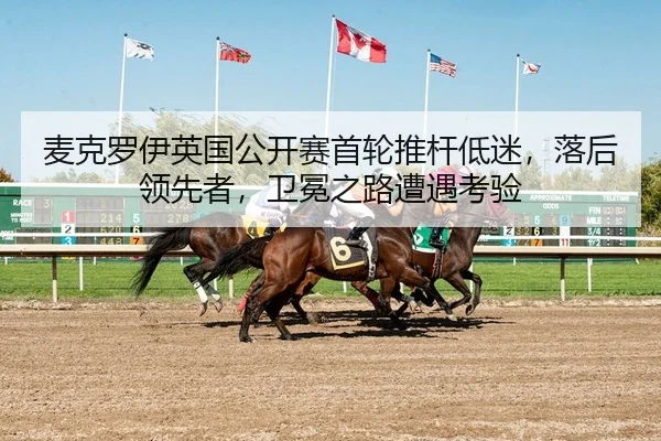 麦克罗伊英国公开赛首轮推杆低迷，落后领先者，卫冕之路遭遇考验
